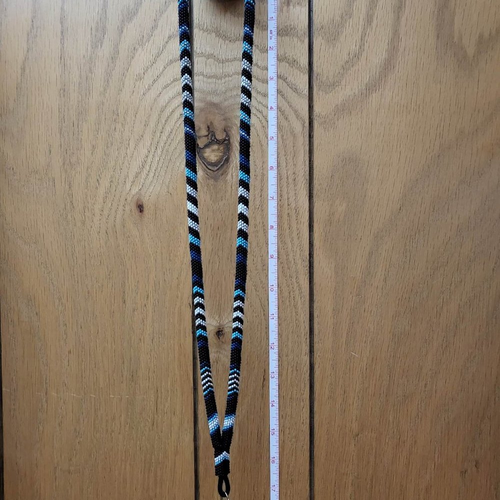 Handmade Peyote Stitch Lanyard